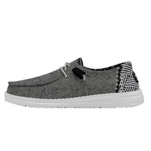 Wendy Chambray Woven - Onyx - 8