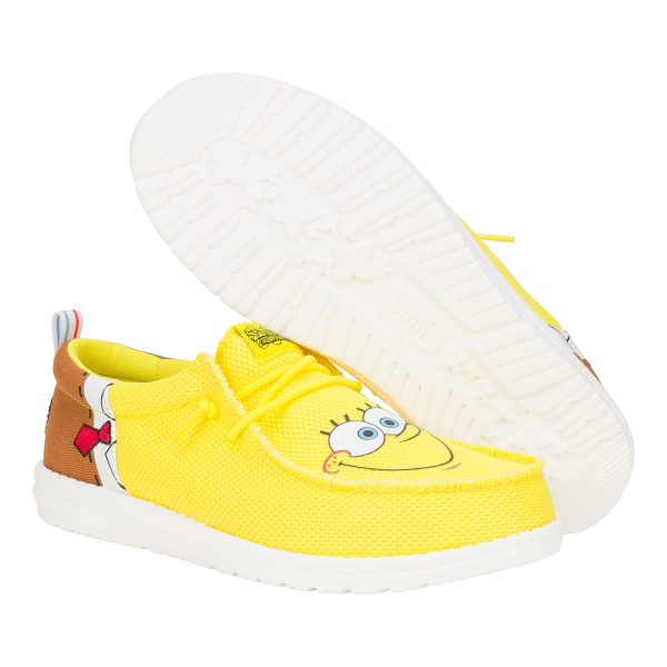 42896-24J_WALLYFUNKSPONGEBOB_BROWNYELLOW_PAIR_BOTTOM